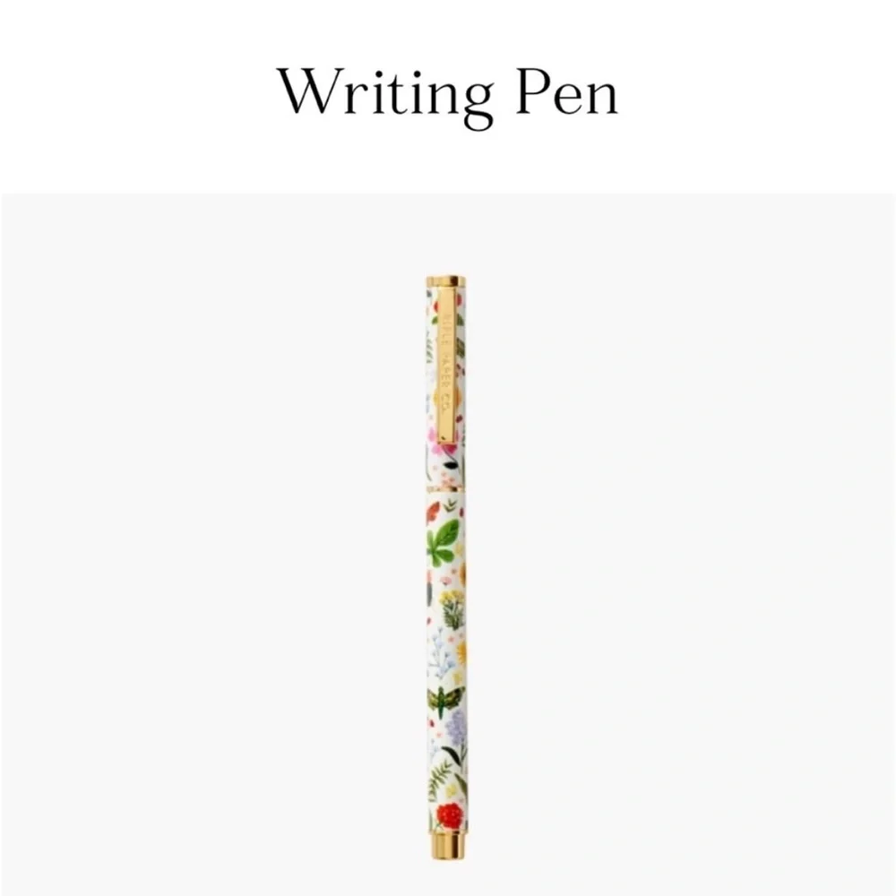 New! Rifle Paper Co. Pocket Notebooks & Pen - Picture 7 of 9